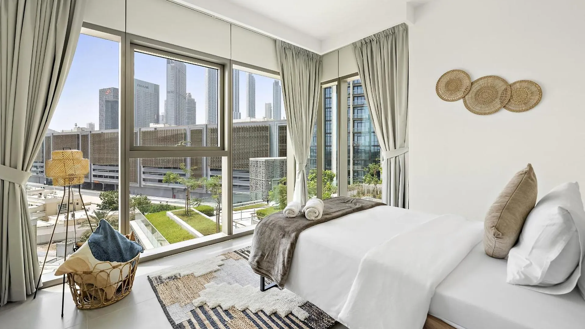 Vayk - Chic 3 Bd With Burj Khalifa Views In Downtown Lägenhet Dubai