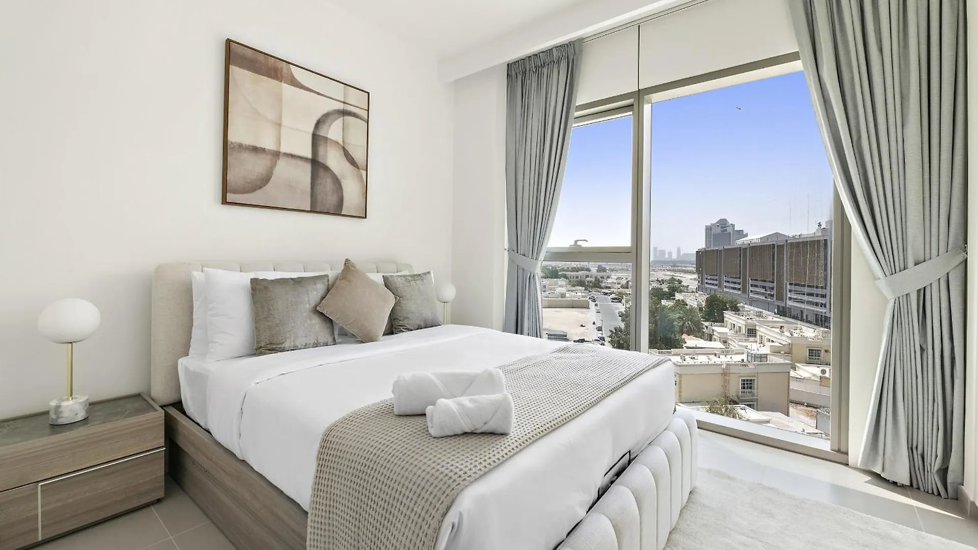 Vayk - Chic 3 Bd With Burj Khalifa Views In Downtown Lägenhet Dubai